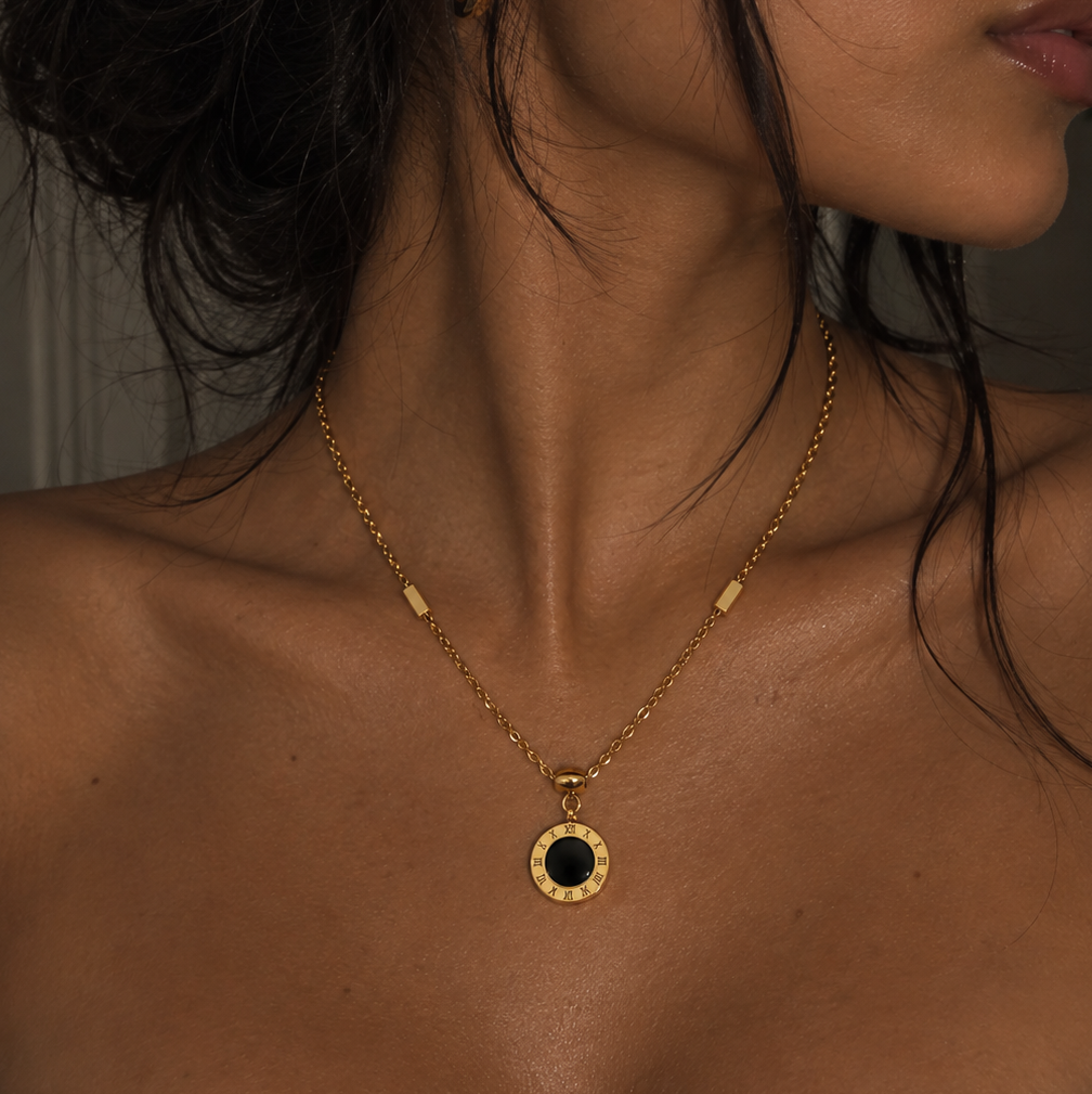 A Break in Time Necklace