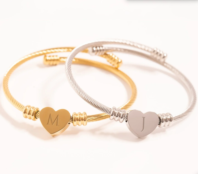 Heart Cuff Bracelet