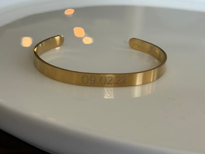 Cuff Bracelet 6mm