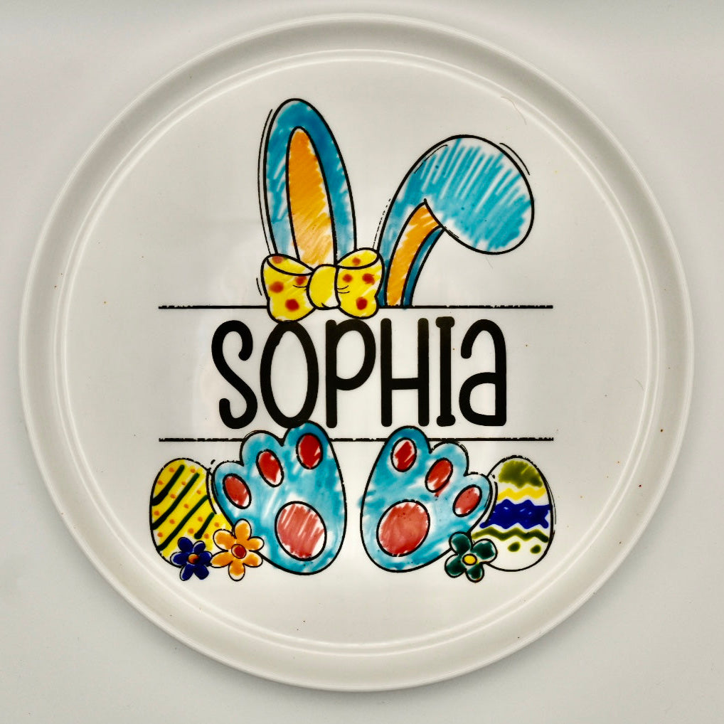 Easter Plate Bunny Ears