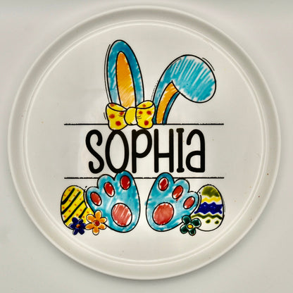 Easter Plate Bunny Ears