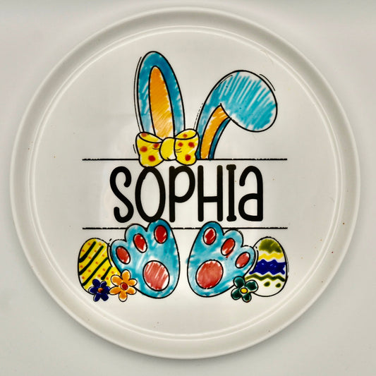 Easter Plate Bunny Ears