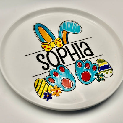 Easter Plate Bunny Ears