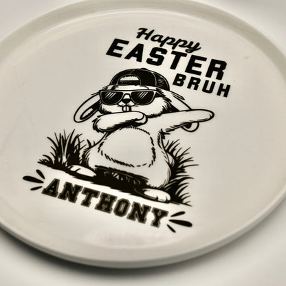 Happy Easter Bruh Plate