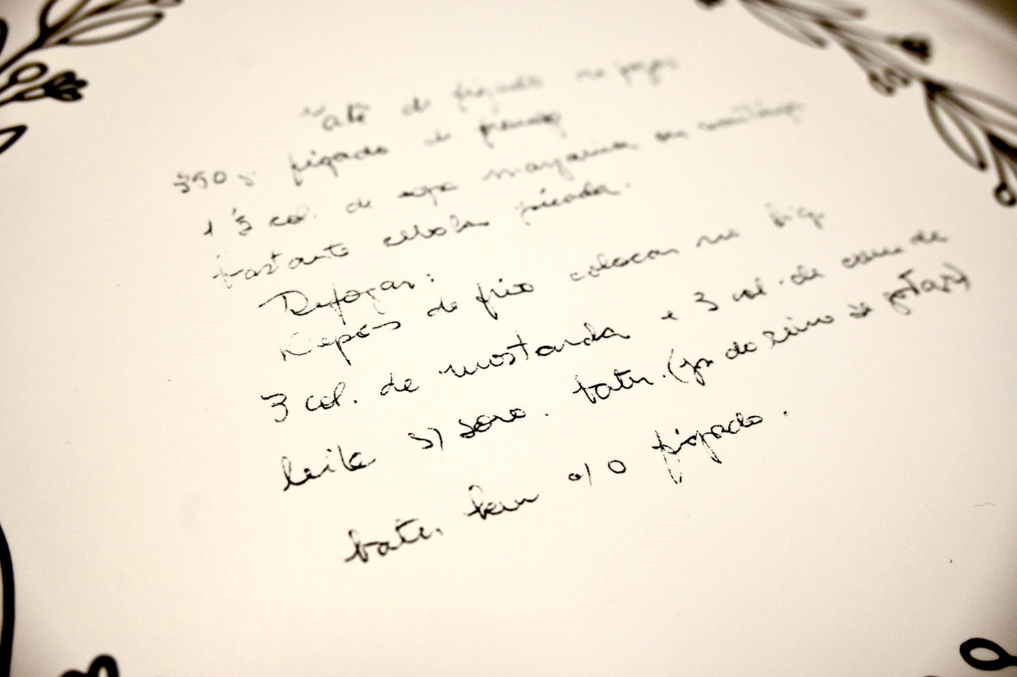 Mother’s Day Recipe Plates