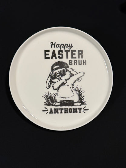 Happy Easter Bruh Plate