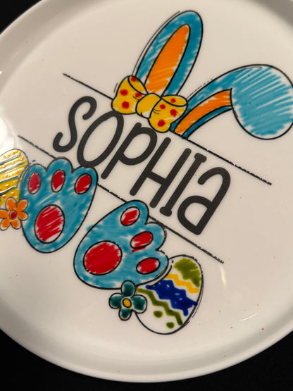 Easter Plate Bunny Ears