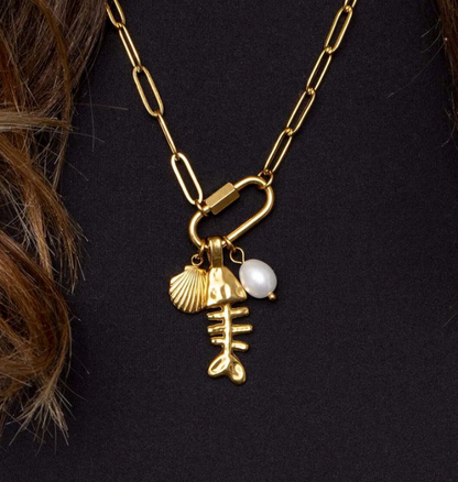 Fish Bone Charm