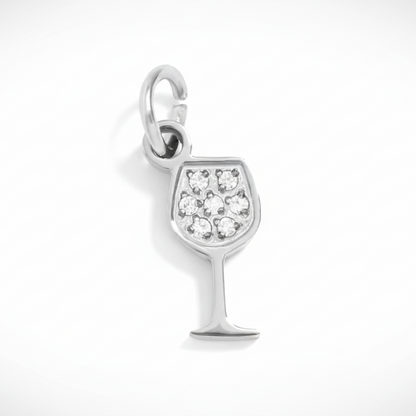 Wine Glass Charm