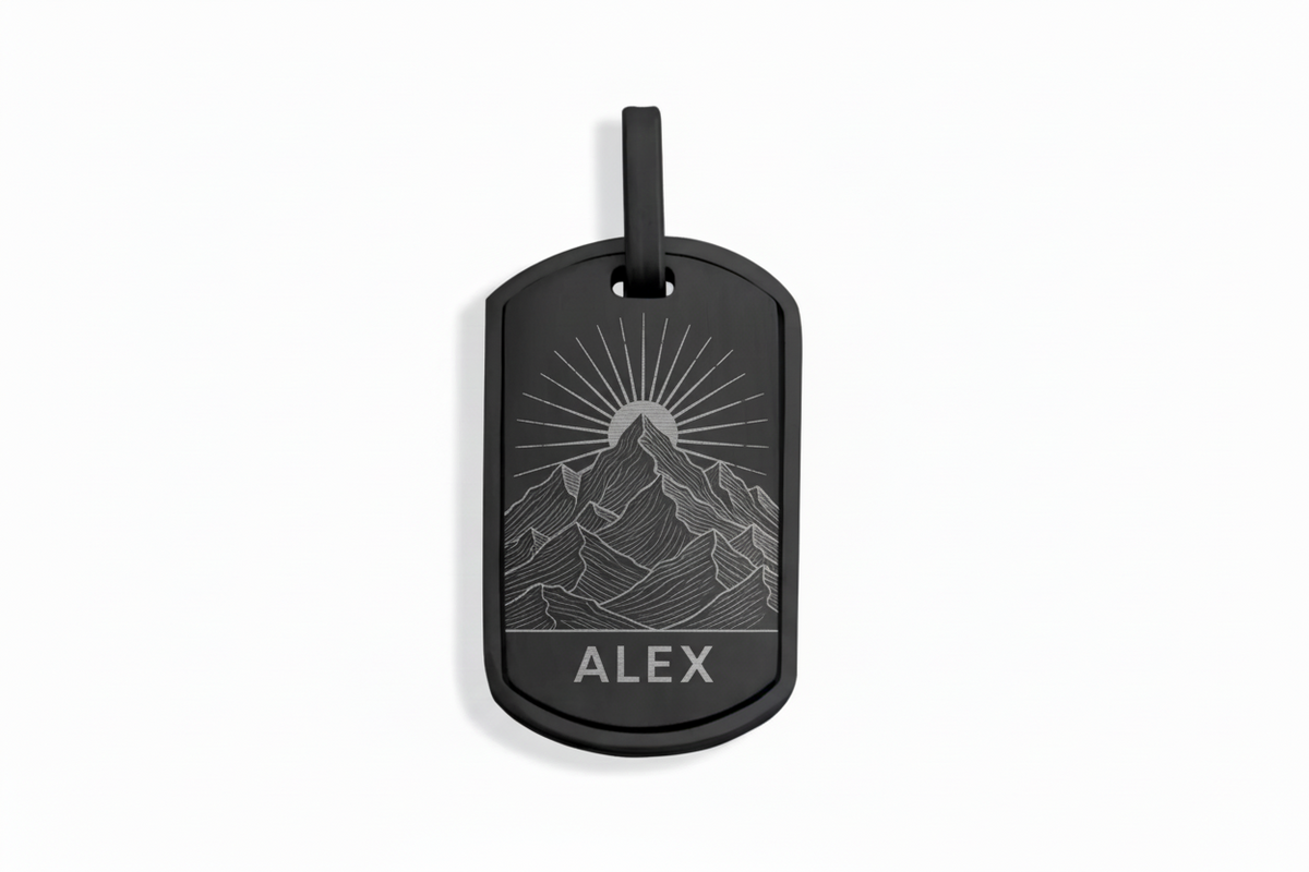 Black Dog Tag