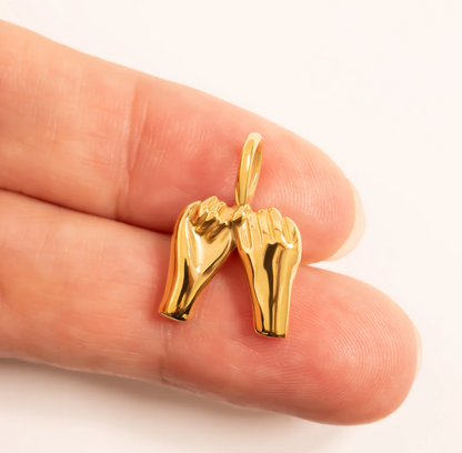 Pinky Promise Charm