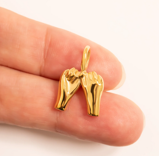Pinky Promise Charm