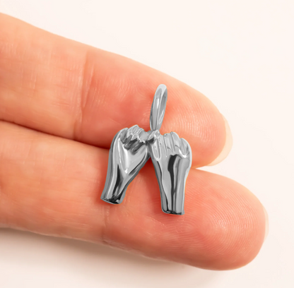 Pinky Promise Charm