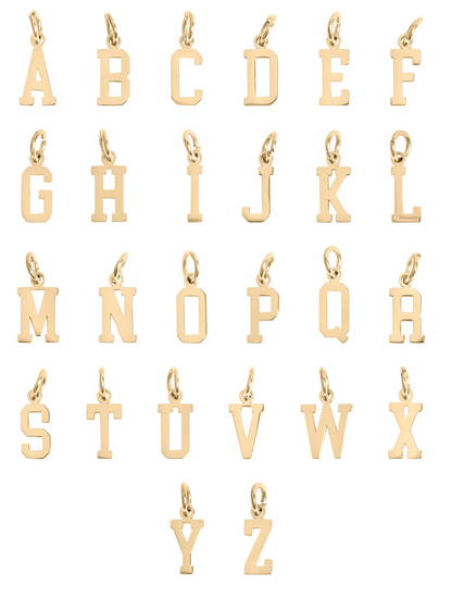 Letter Pendants