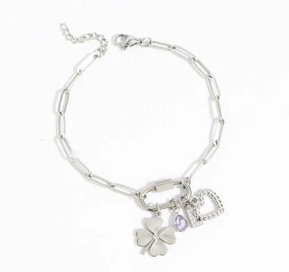 Paperclip Carabiner Bracelet