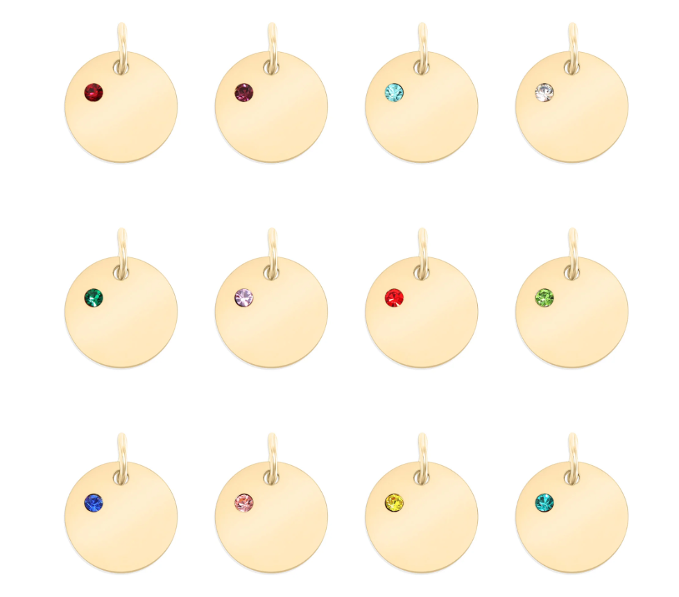 Birthstone Charm