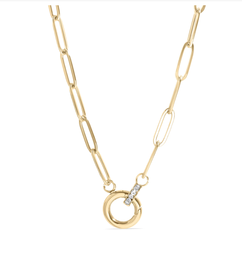 Carabiner Charm Necklace