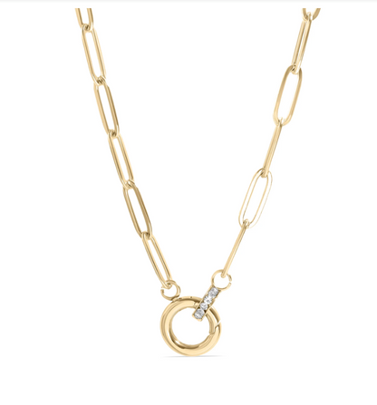 Carabiner Charm Necklace