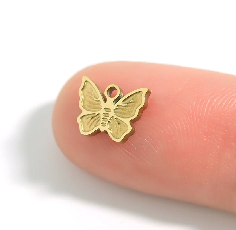 Dainty Butterfly Charm