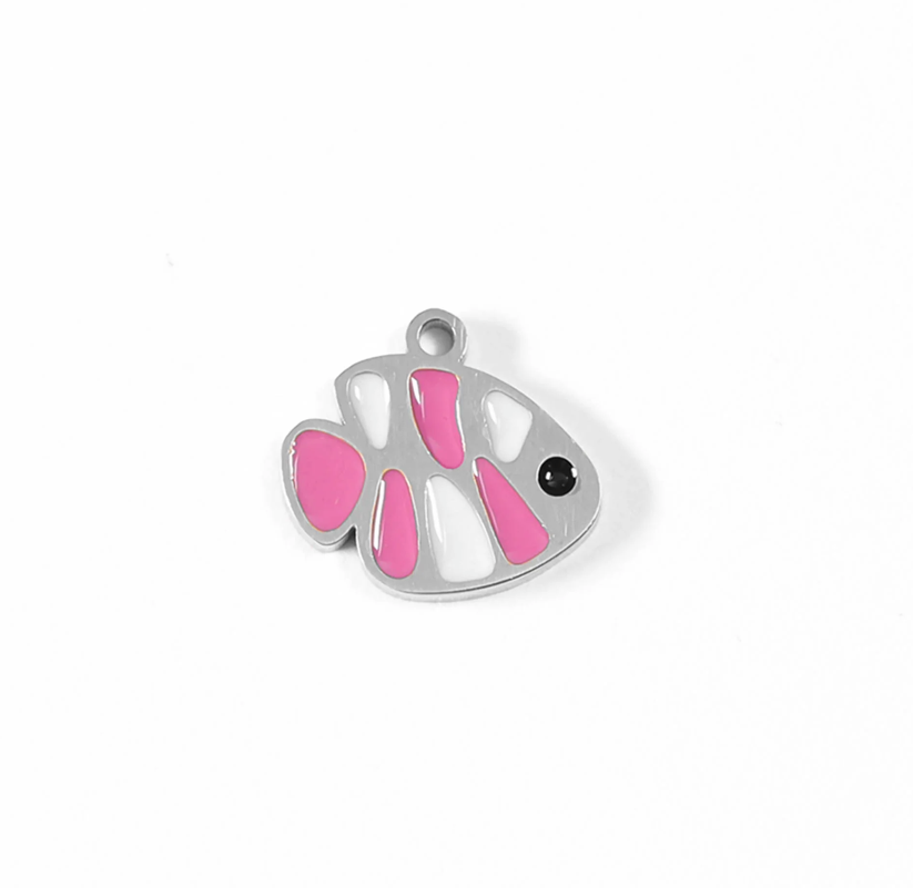 Multi-Color Fish Charm