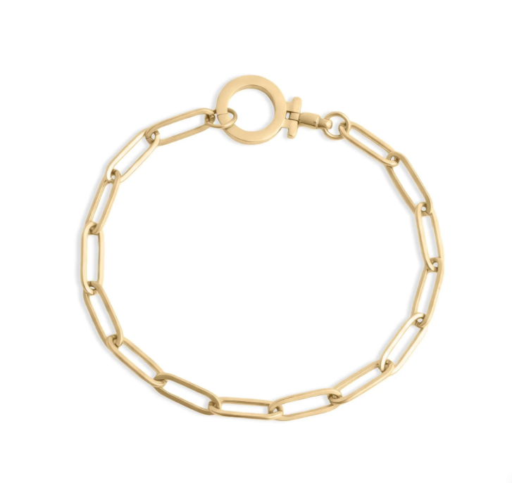 Paperclip Charm Bracelet