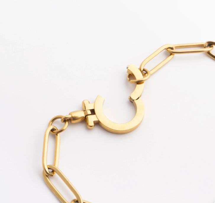 Paperclip Charm Bracelet