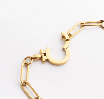 Paperclip Charm Bracelet