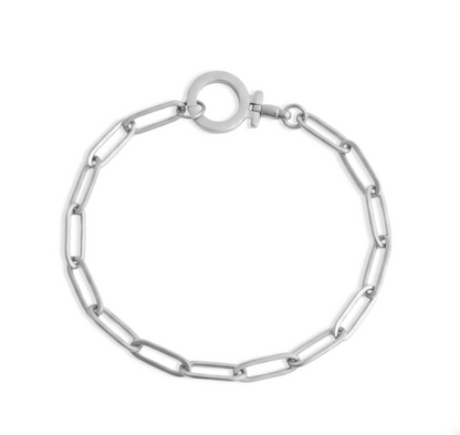 Paperclip Charm Bracelet