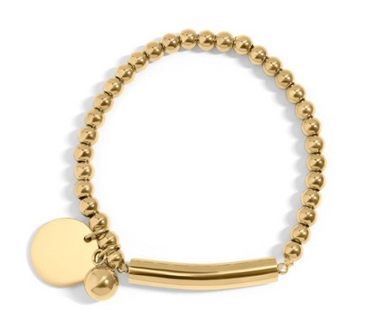 Beaded Charm Bracelet