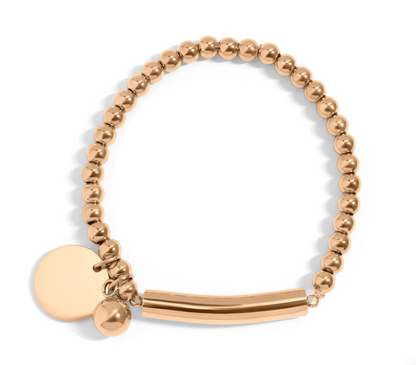 Beaded Charm Bracelet