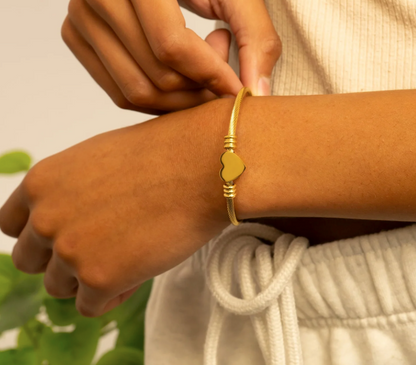 Heart Cuff Bracelet