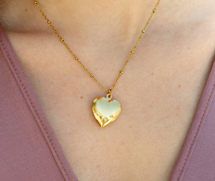 Heart Locket Charm