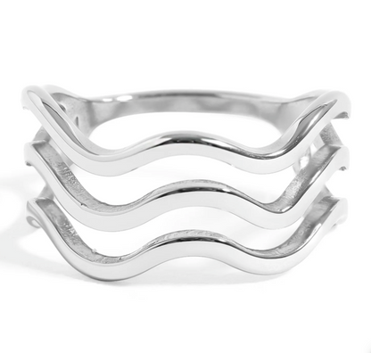 Three Waves Ring