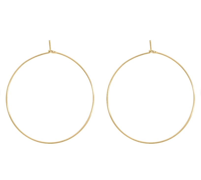 Wire Hoop Earrings