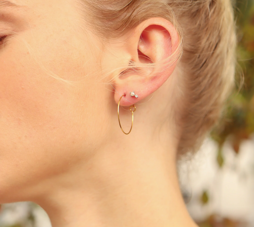 Wire Hoop Earrings