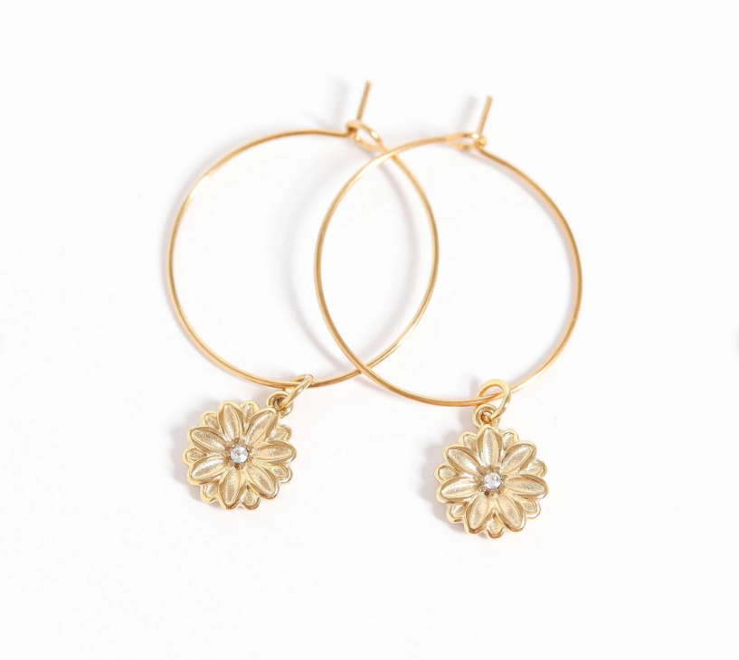 Wire Hoop Earrings