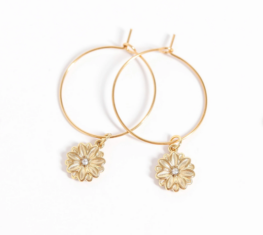 Wire Hoop Earrings