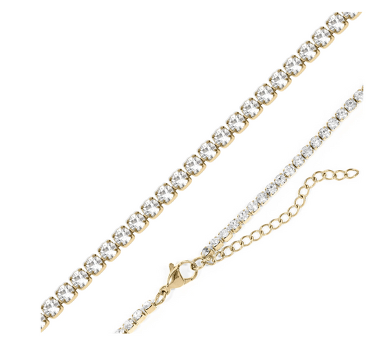 CZ Tennis Chain Necklace