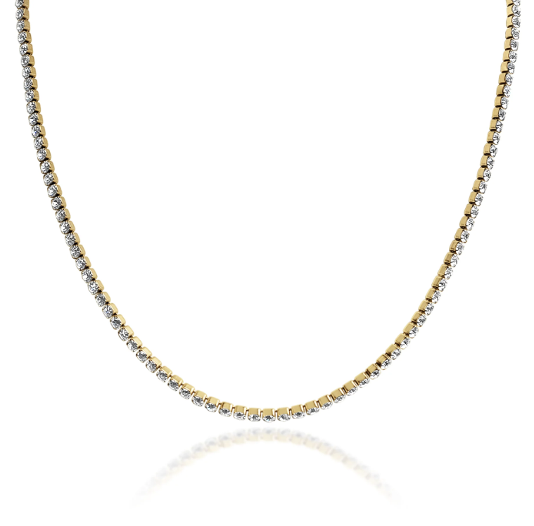 CZ Tennis Chain Necklace