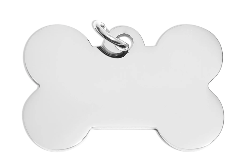 Pet Tag - Bone SMALL 1.5"