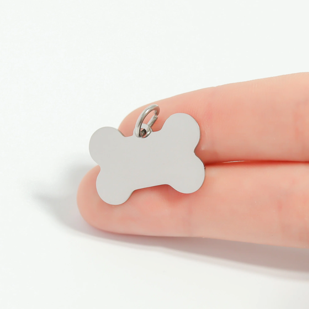 Pet Tag - Bone SMALL 1.5"