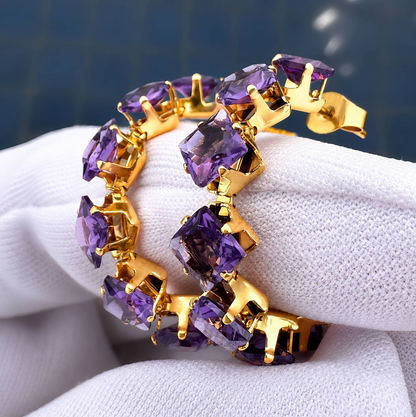 Dreams of Amethyst Earrings