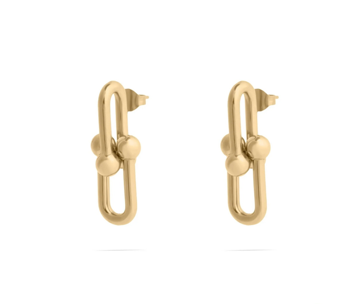 Horseshoe Lock Earring