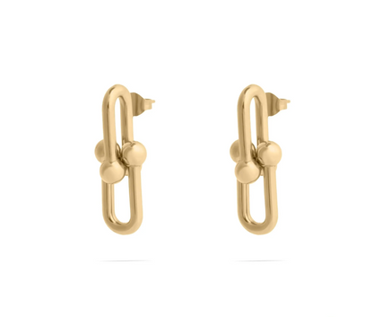 Horseshoe Lock Earring
