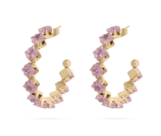 Blush Bloom Earring