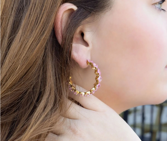 Blush Bloom Earring