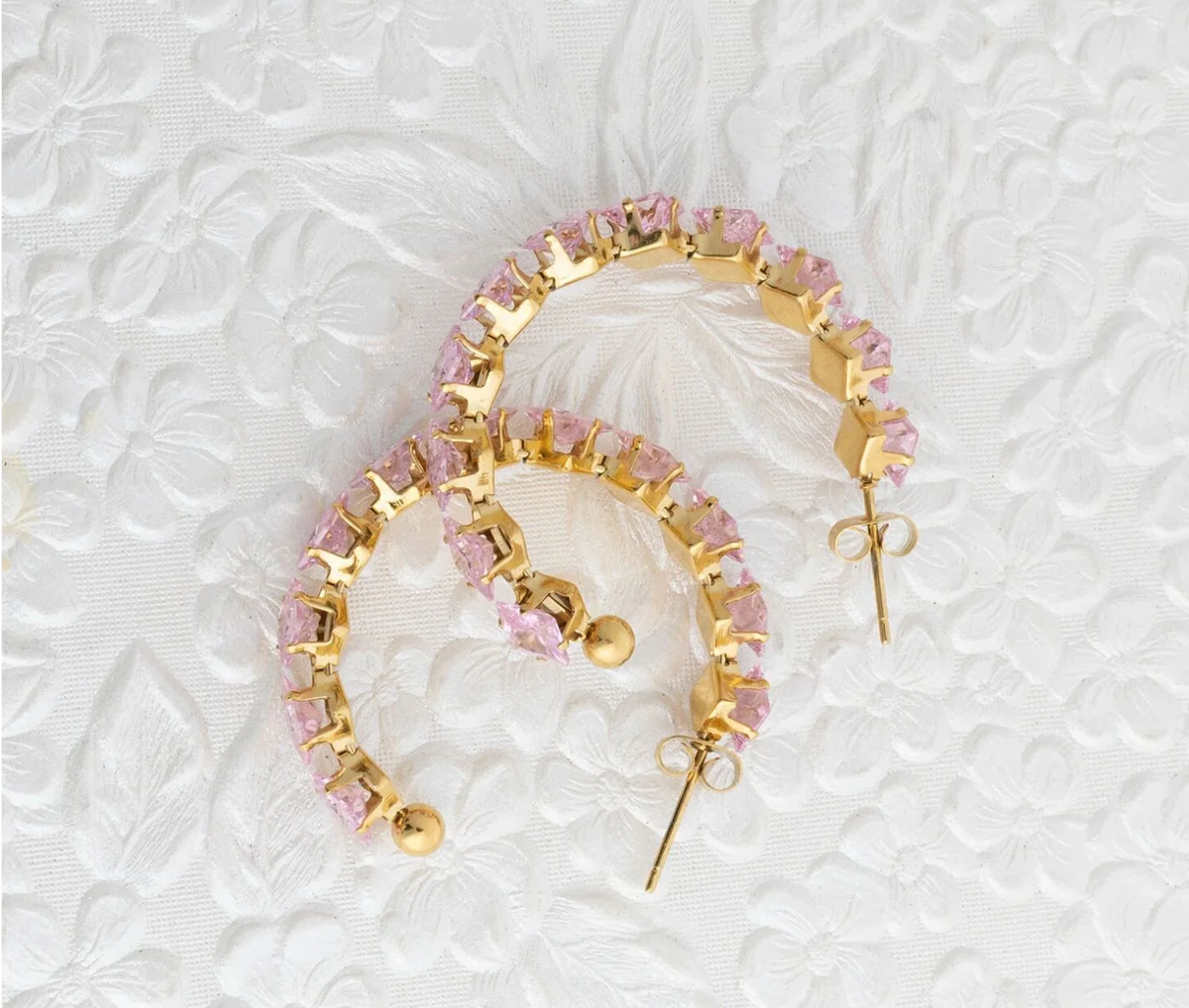 Blush Bloom Earring