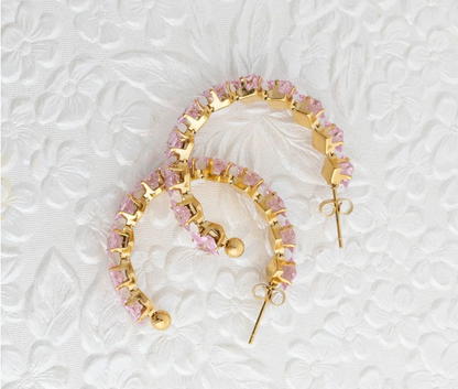 Blush Bloom Earring