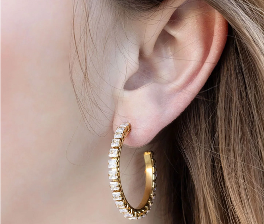 Cascading Diamonds Earring