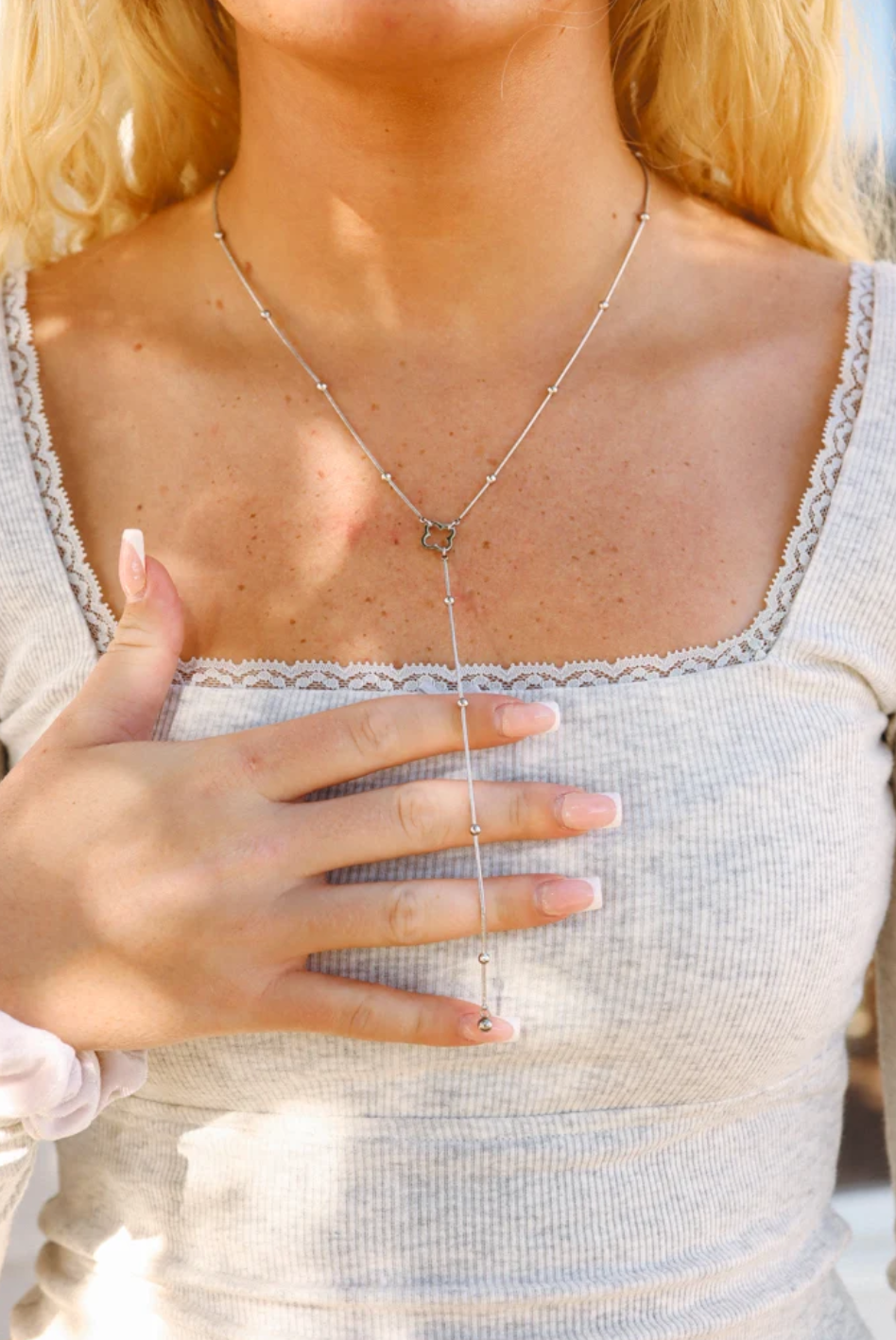 Clover Satellite Necklace